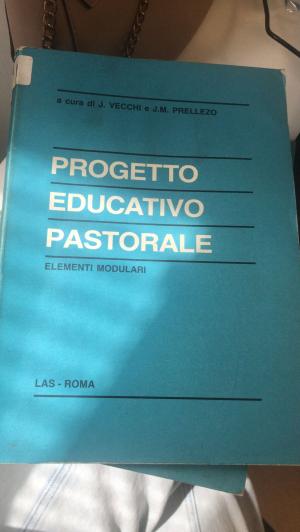 Progetto educativo pastorale